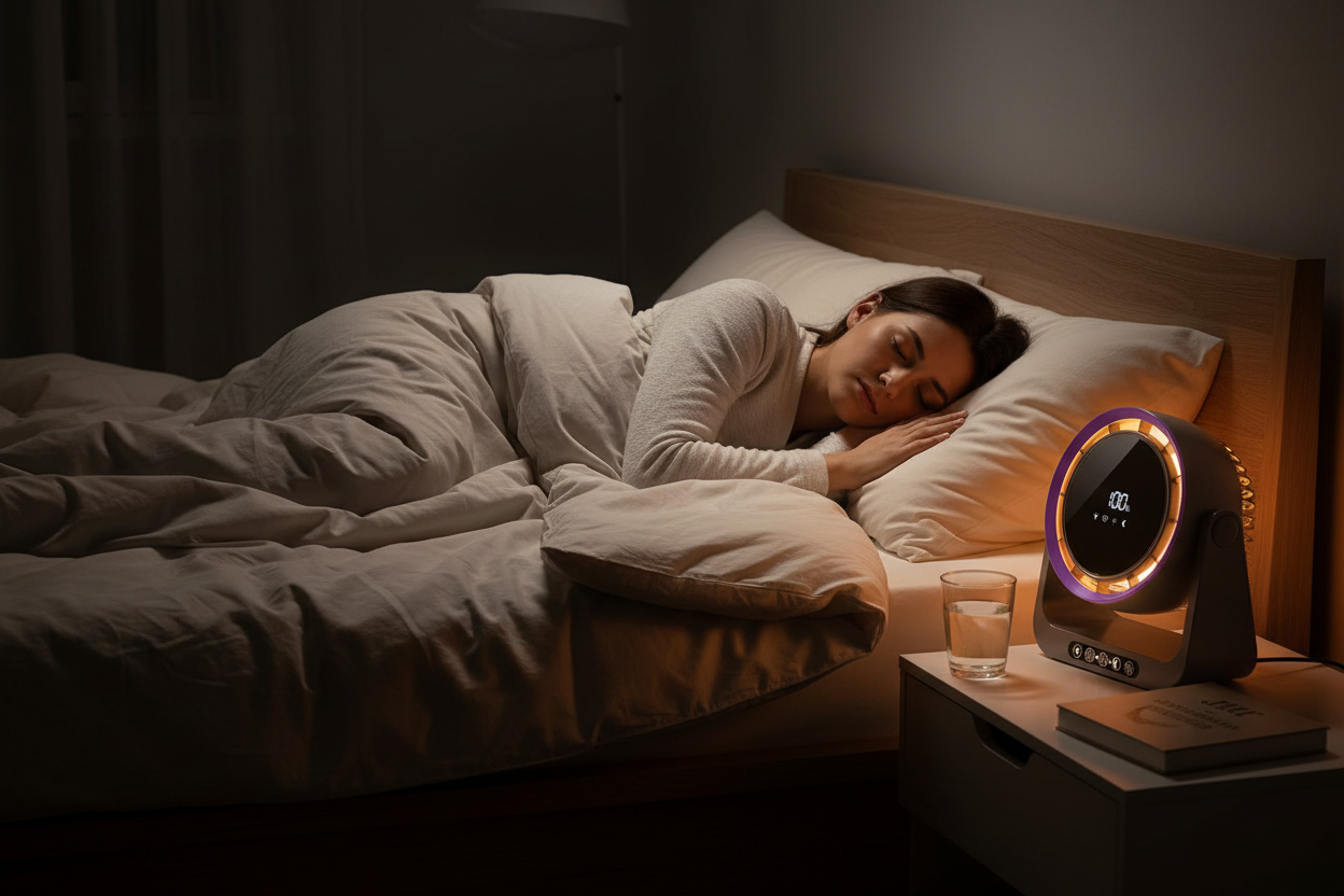 FocusFlow Air bedside nightlight scene